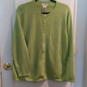 Liz Baker Cardigan Sweater 1X
